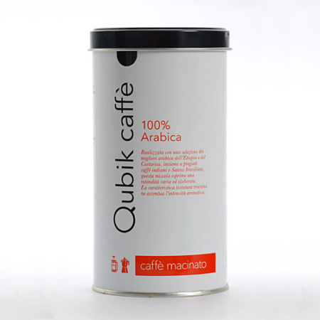 Qubik Cafè 100% Arabica gemahlen